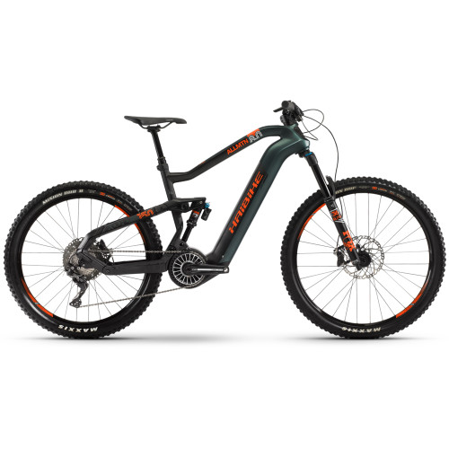 Купить Велосипед  HAIBIKE XDURO AllMtn 8.0 Carbon FLYON 27.5/29", рама М, серо-зелено-оранжевый, 2020 в Киеве - фото №1